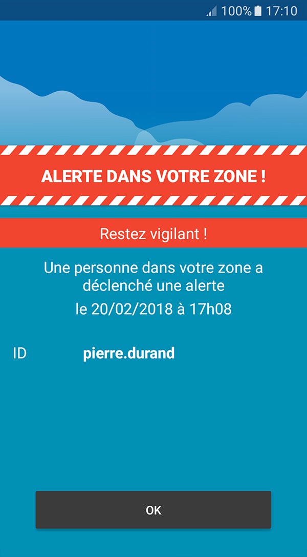 Alerte en cours