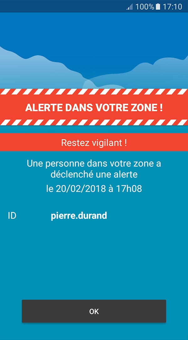 Alerte en cours